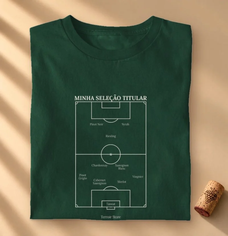 Camiseta Vinho - Seleção Titular