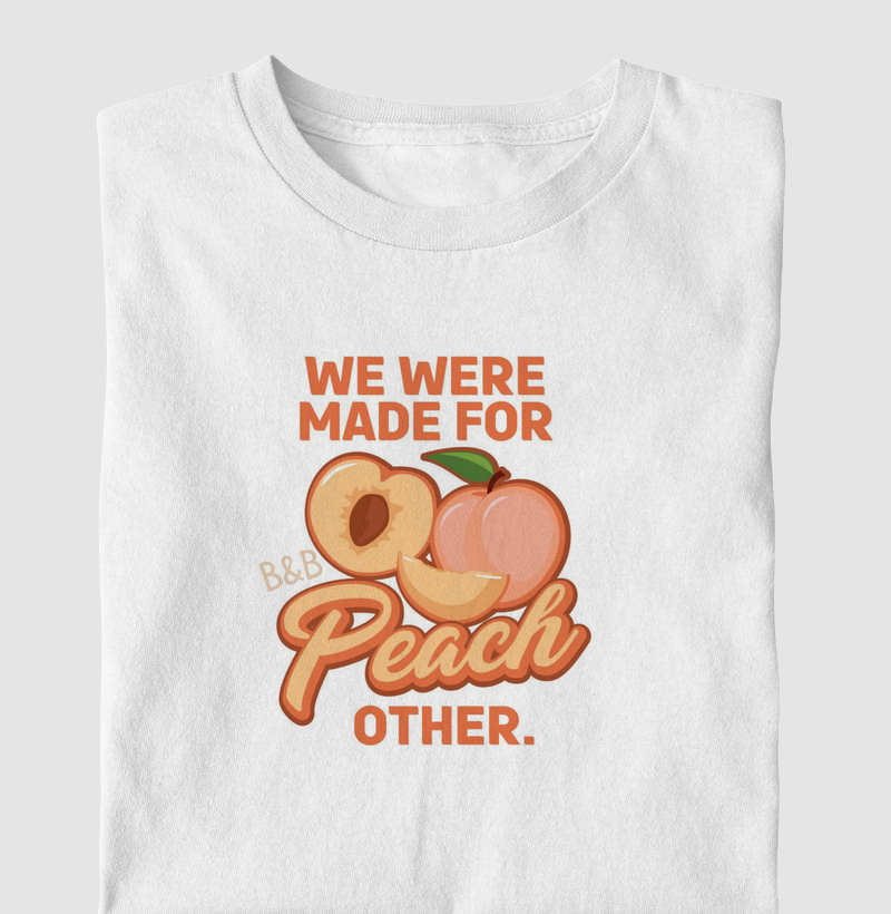 Camiseta Infantil Peach