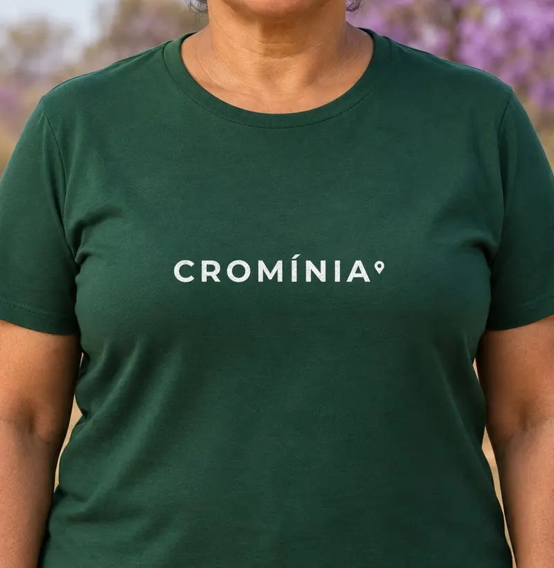 Cromínia | Pin GO - Camiseta