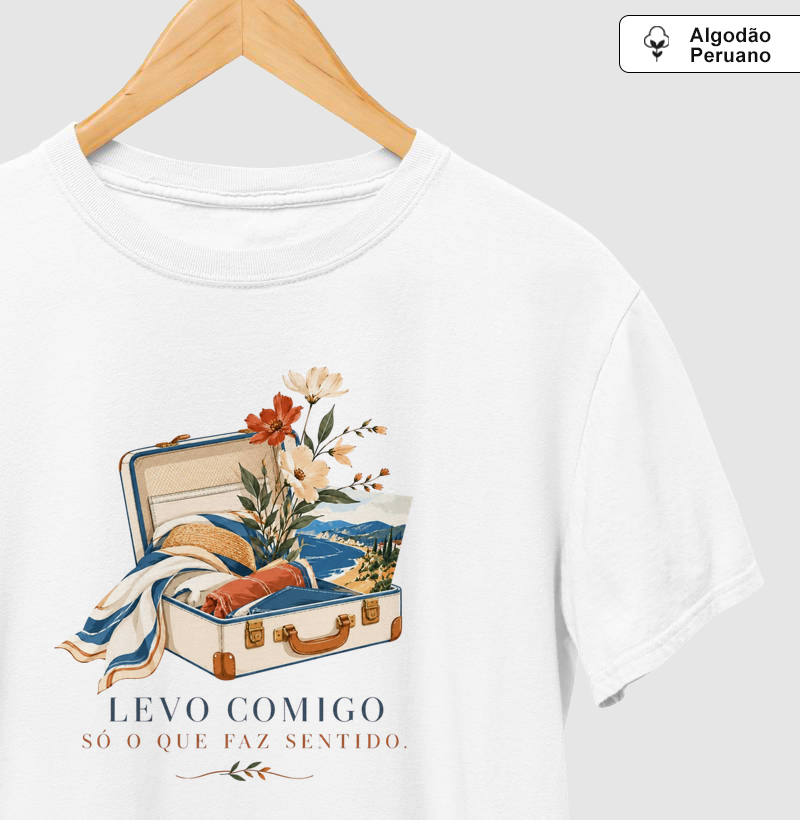Levo comigo só o que faz sentido