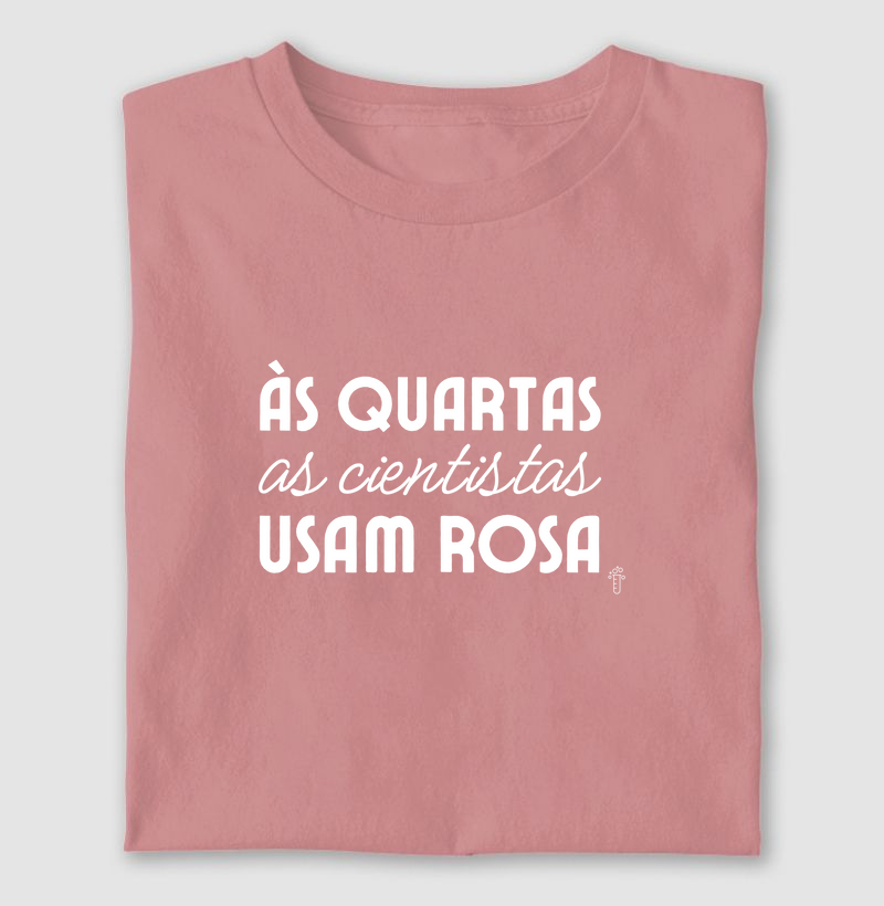 Às quartas cientistas usam rosa