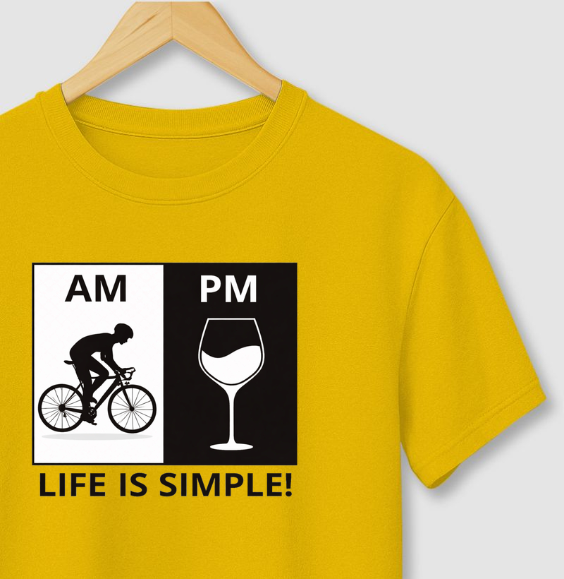 Life is simple! ( homem )