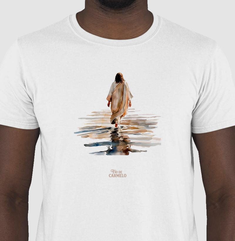 Jesus e o reflexo (camiseta)