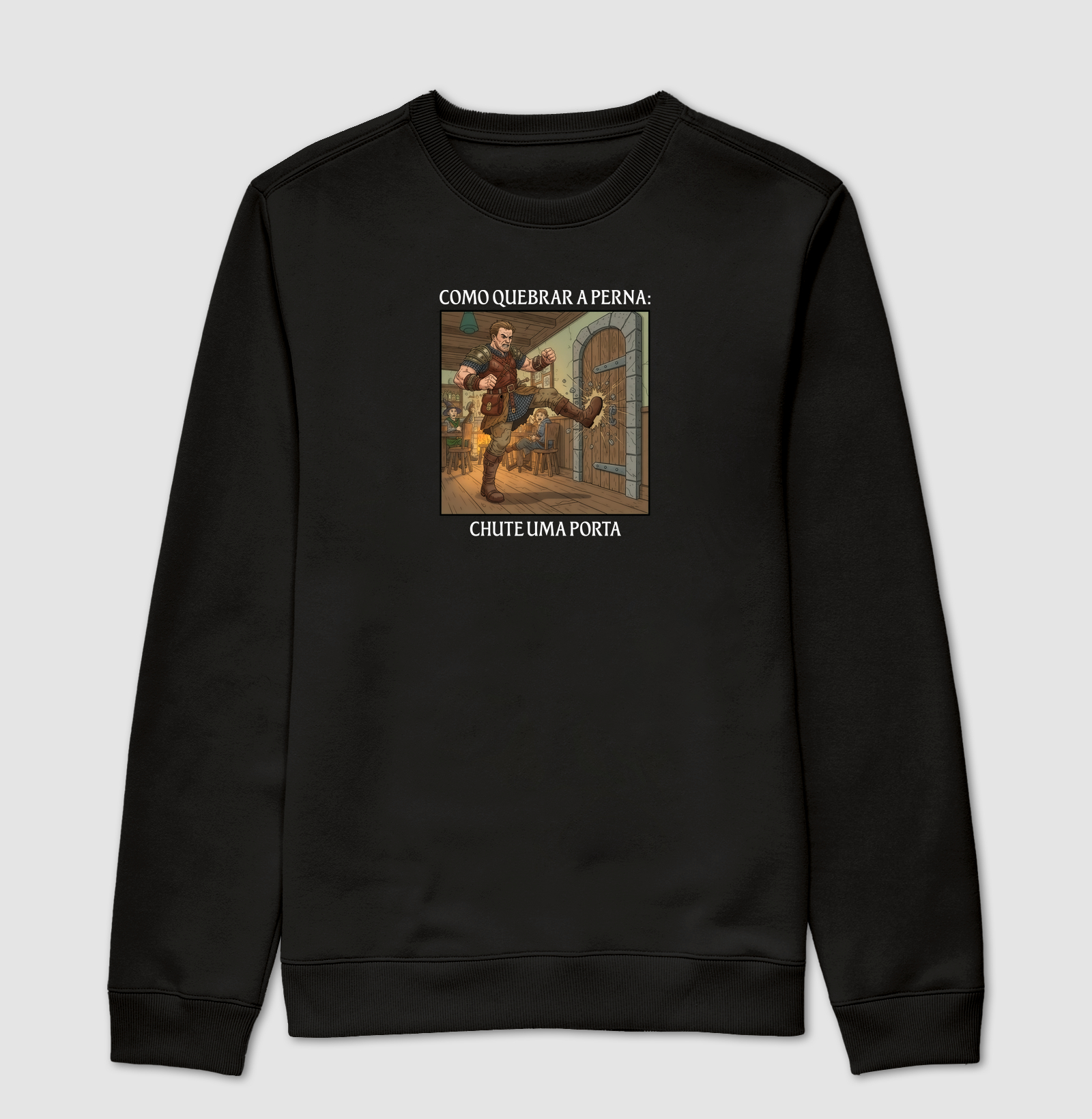 COMO QUEBRAR A PERNA