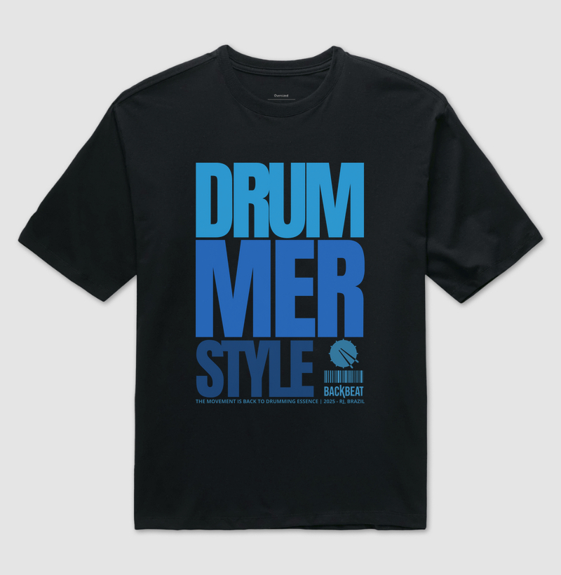 Oversized Drummer Style - Preta