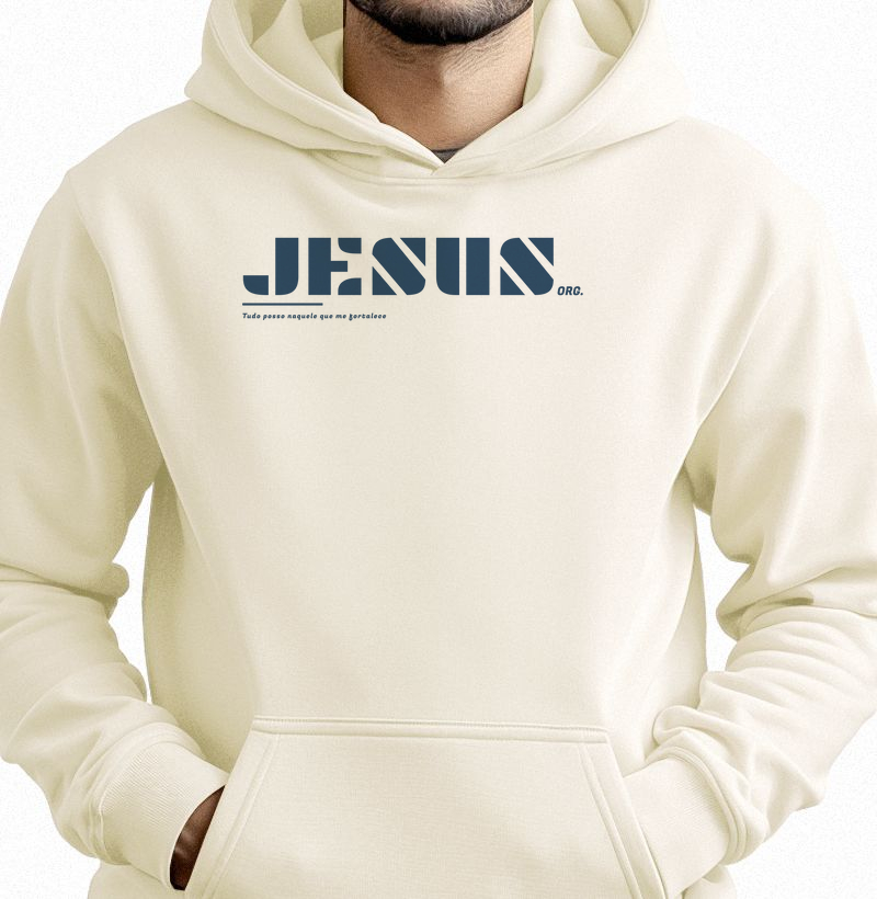 Hoodie Moletom Tudo Posso Naquele que me Fortalece