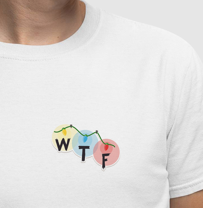 Luzes de Natal WTF - Stranger Things