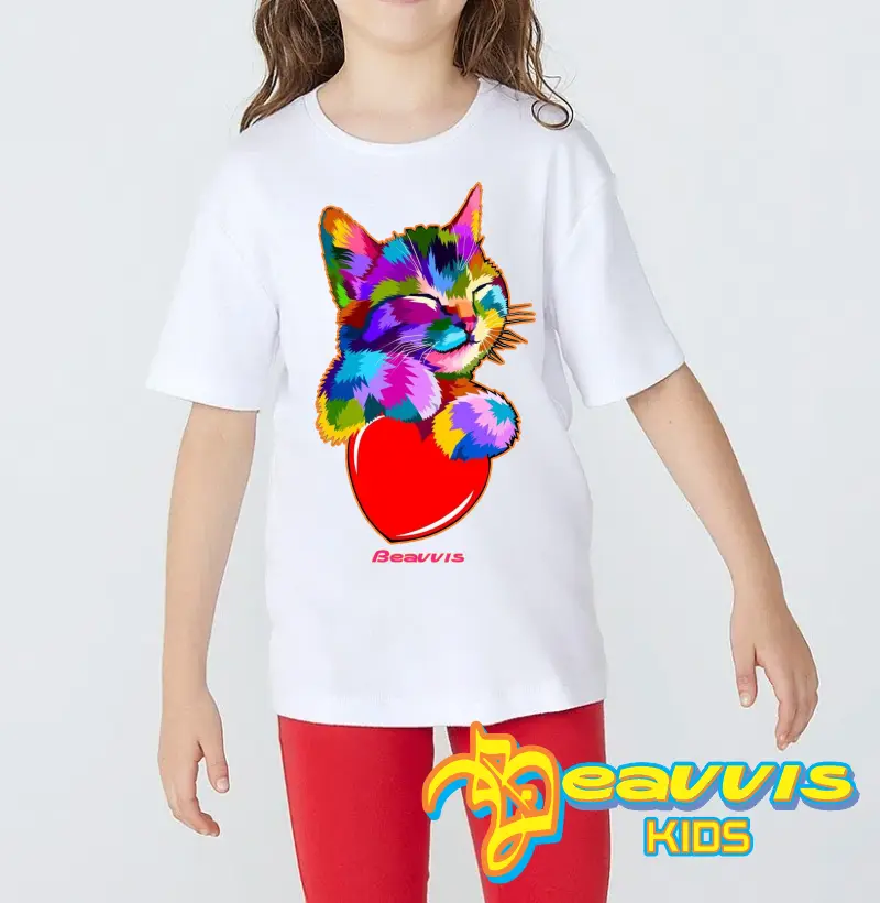 Camisa Gato Apaixonado KDS