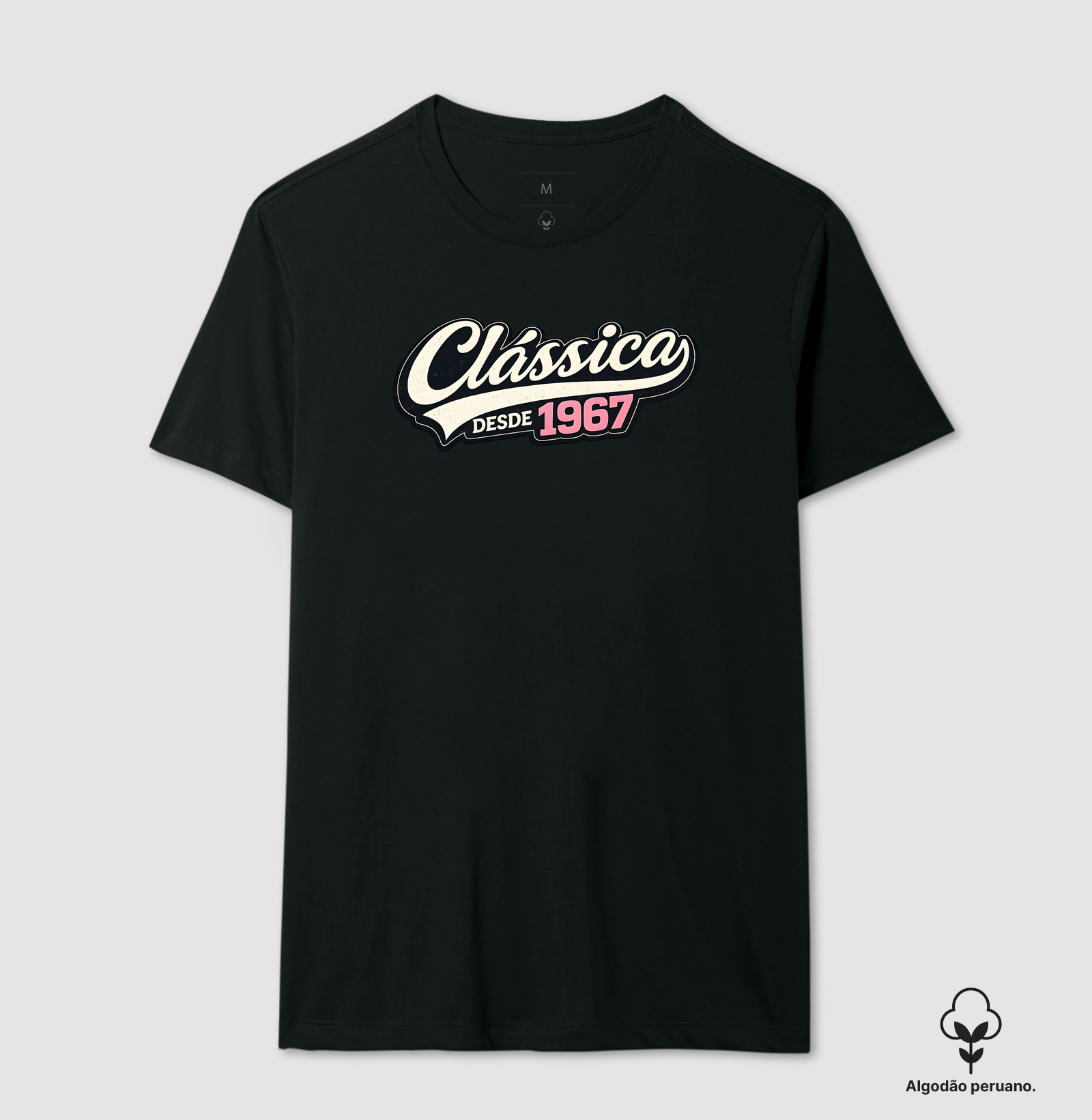CLÁSSICA 1967 - Camiseta Algodão Peruano