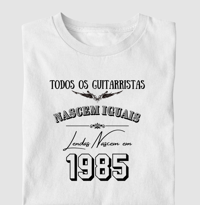 TODOS OS GUITARRISTAS NASCEM IGUAIS LENDAS NASCEM EM 1985