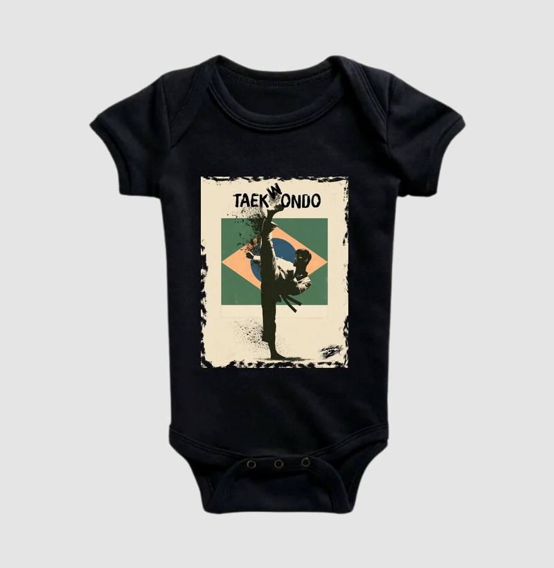taekwondo Brasil 01 - Body Infantil