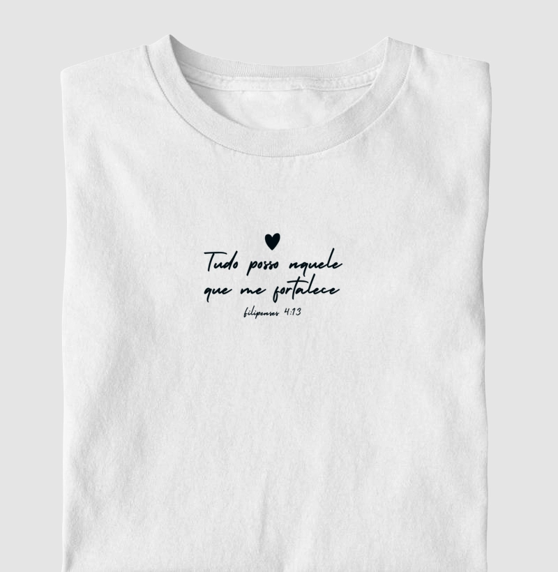 Tudo posso naquele que me fortalece | Filipenses 4:13 | Infantil
