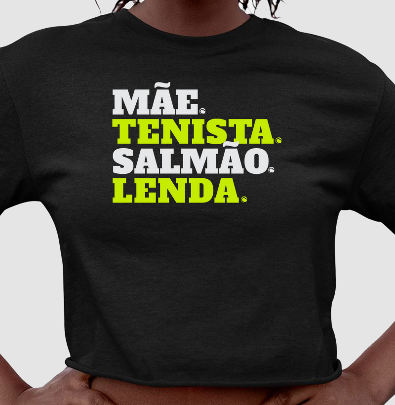 Mãe tenista!