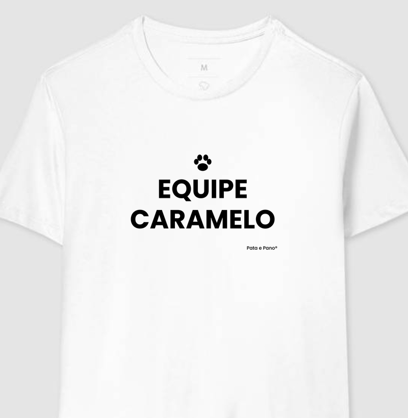 CAMISETA EQUIPE CARAMELO - Camiseta