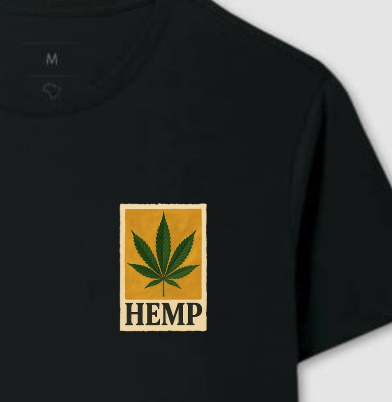 Camiseta - Hemp "Selo" Amarelo