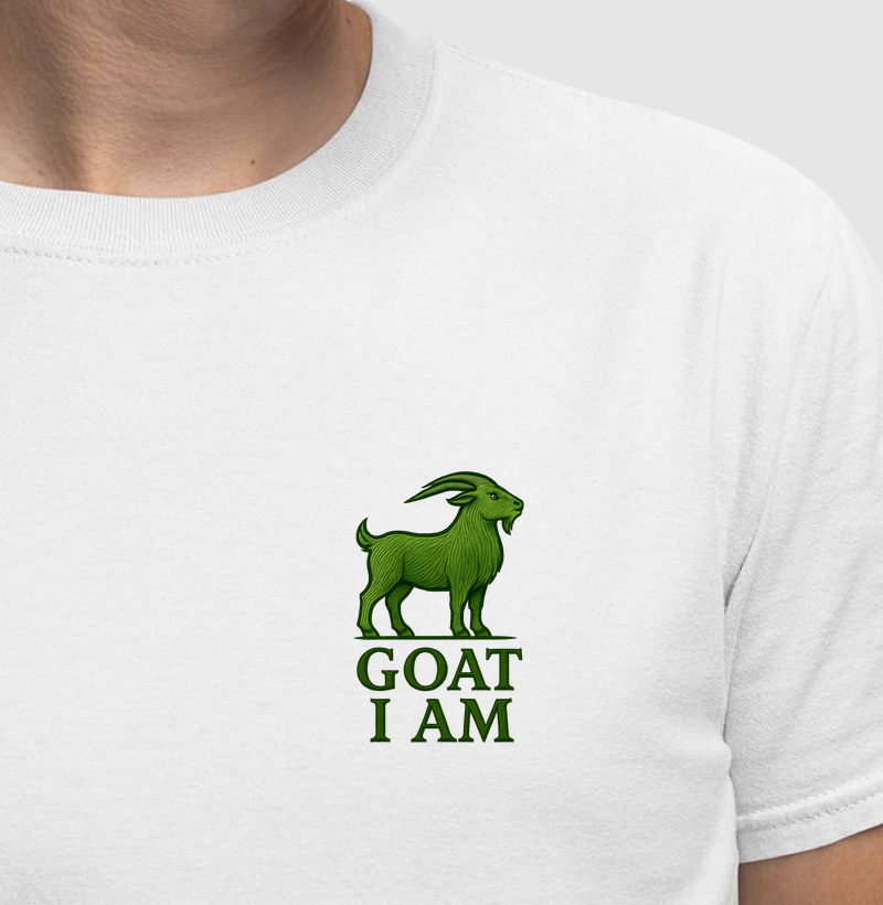 Camiseta GOAT I AM - Mr. GADU