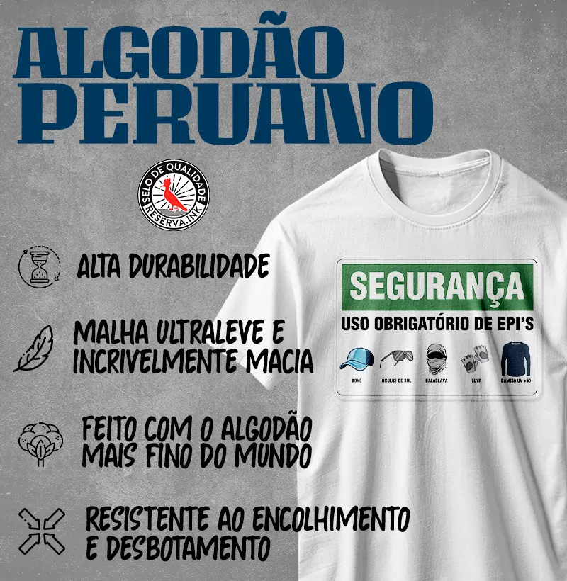 Segurança em 1° lugar!