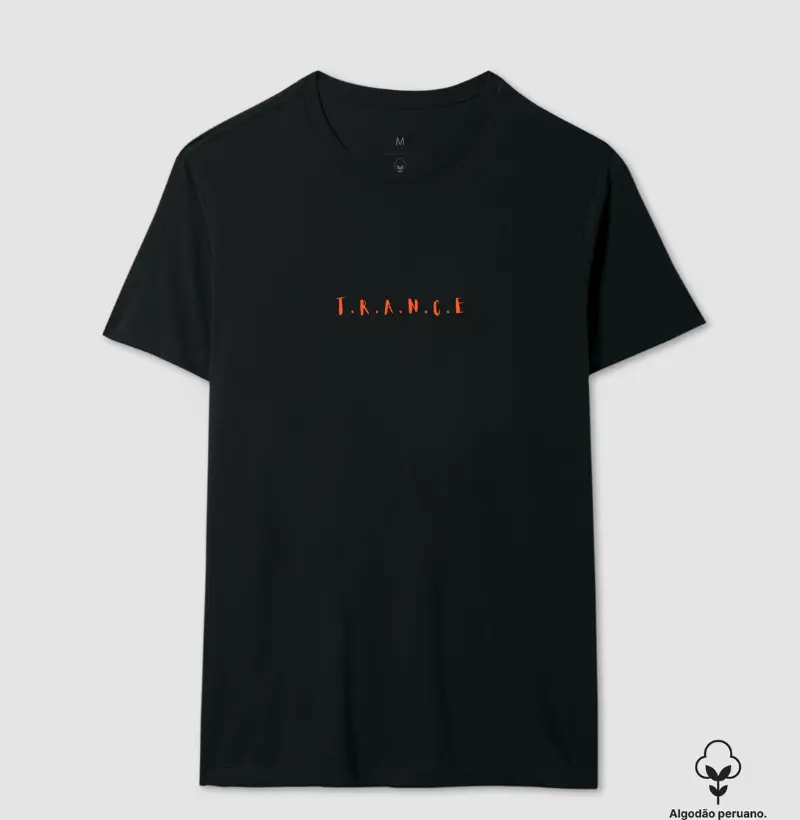 Trance Whisper (algodão peruano) - Camiseta Algodão Peruano