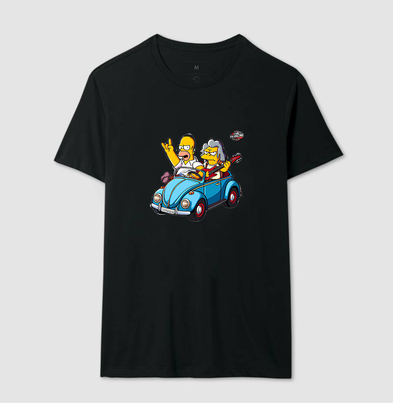 Camiseta Homer e Moe 