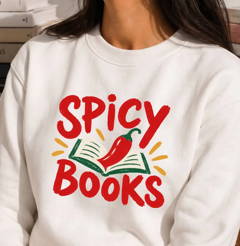 Moletom - Spicy Books - Suéter Moletom