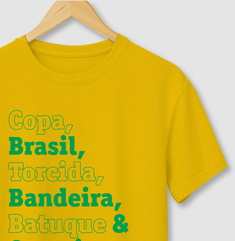 Copa, Brasil, Torcida,Bandeira,Batuque &Cerveja.