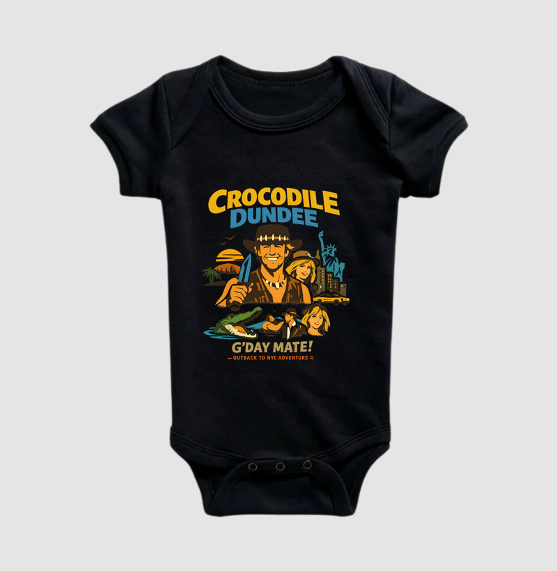 Camiseta Crocodilo Dundee Day Mate