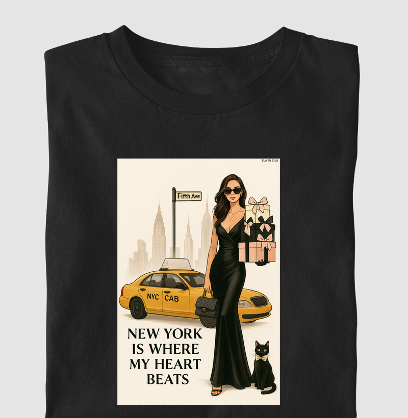 New York is where my heart beats