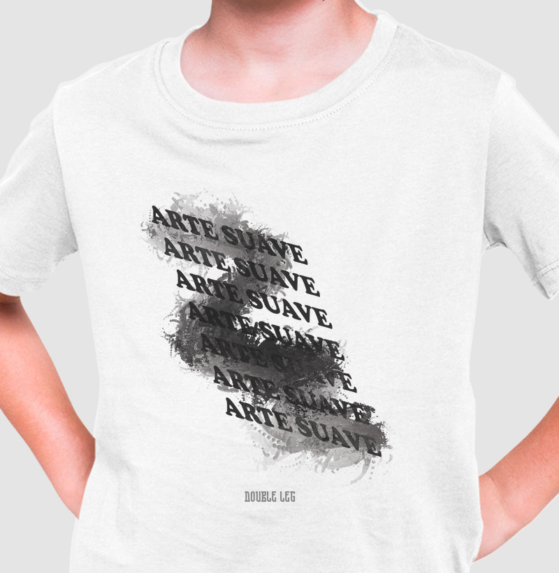 Camiseta infantil "Arte suave"