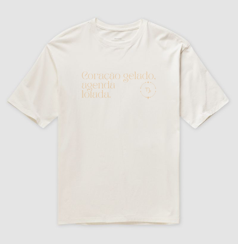 Camiseta Oversized Definition Of Capricorn 