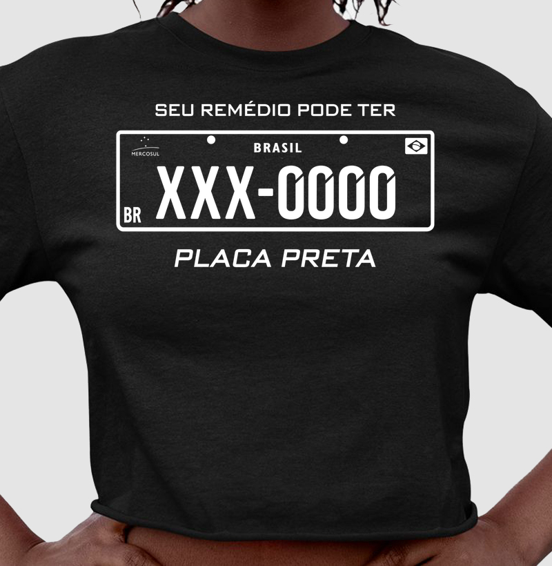 Placa preta
