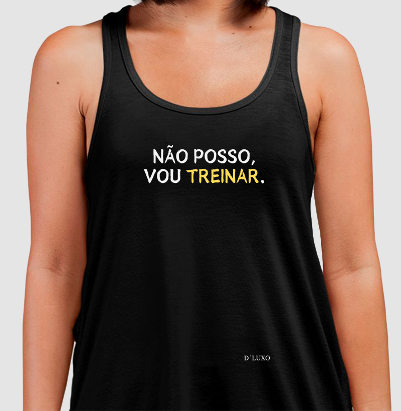 Não posso, vou treinar