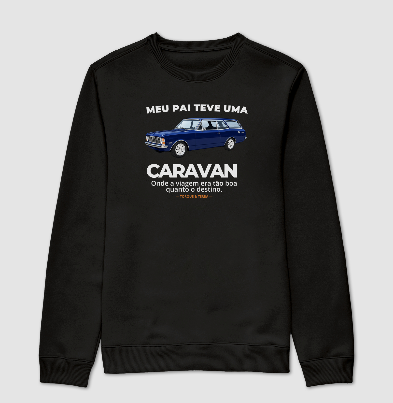 Meu pai teve uma - CARAVAN - azul escuro 2