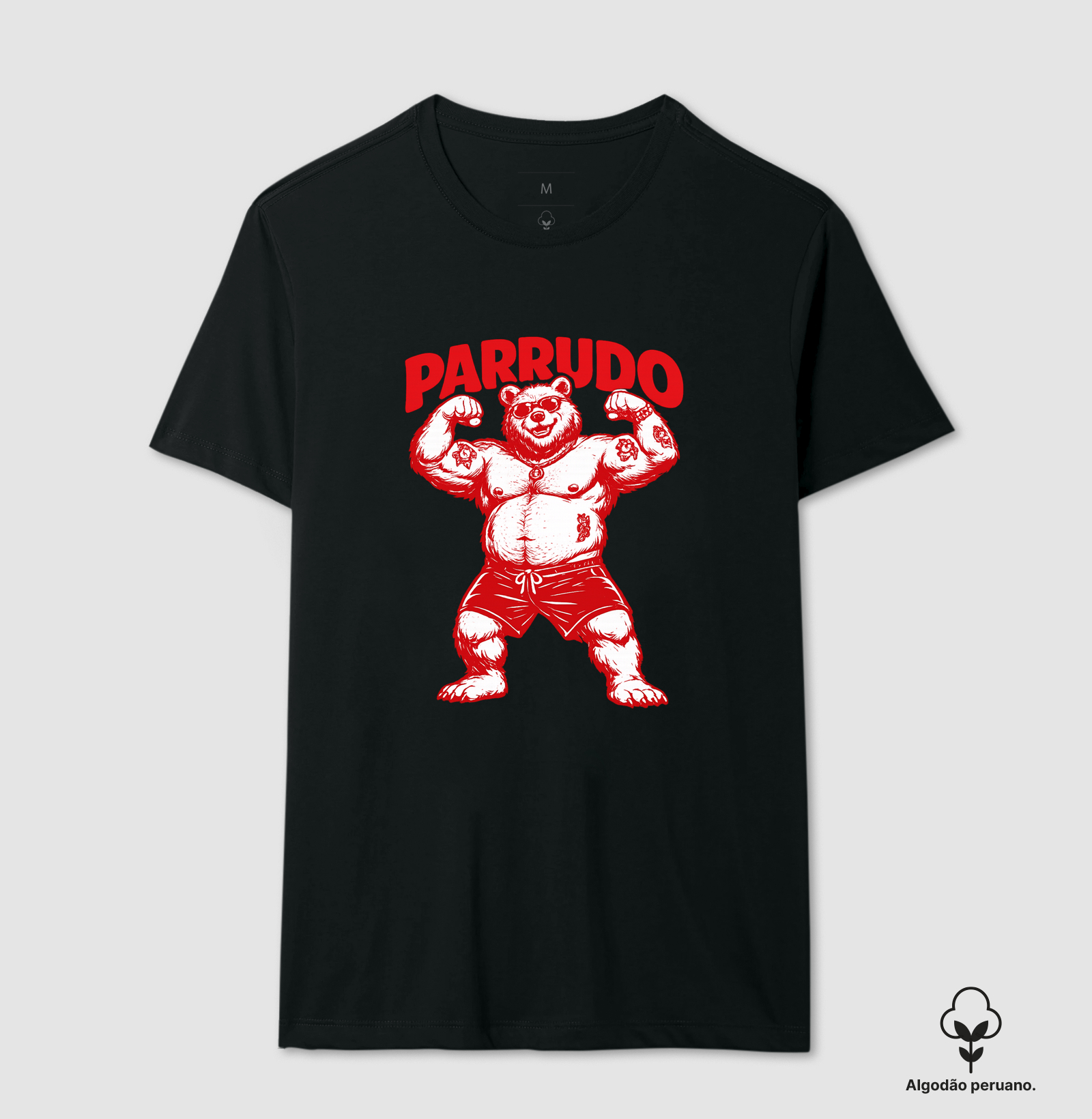 PARRUDO - Camiseta Algodão Peruano