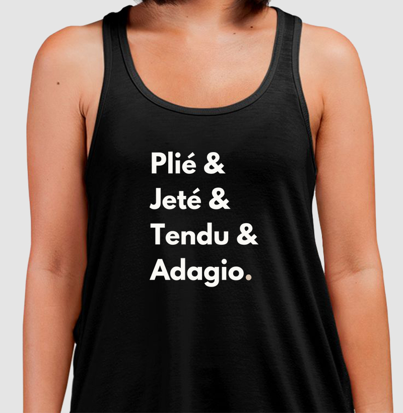 Plié, jeté, Tendu, Adagio