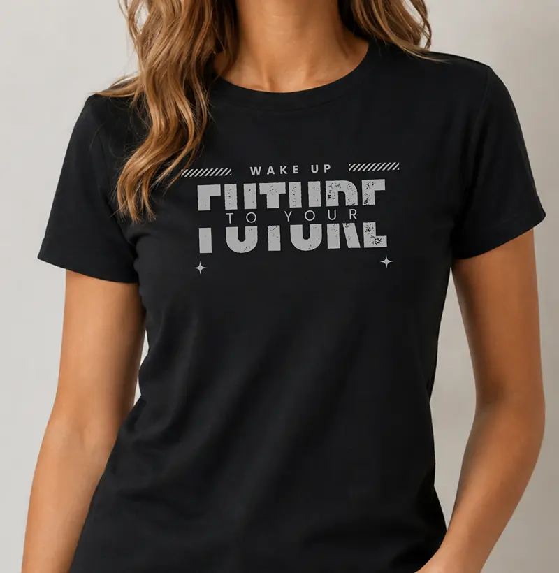 Camiseta Feminina Wake Up To Your Future - Camiseta