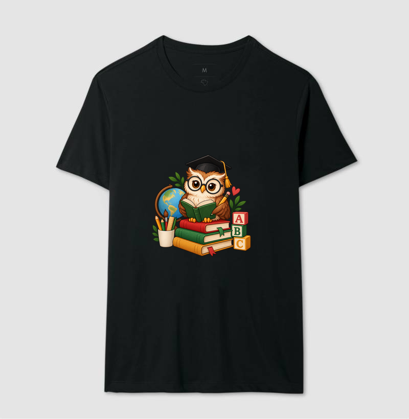 Camiseta Coruja do Conhecimento