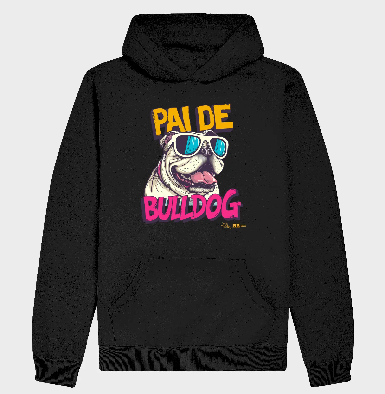 Moletom Bulldog Ingles "Pai de Bulldog V"