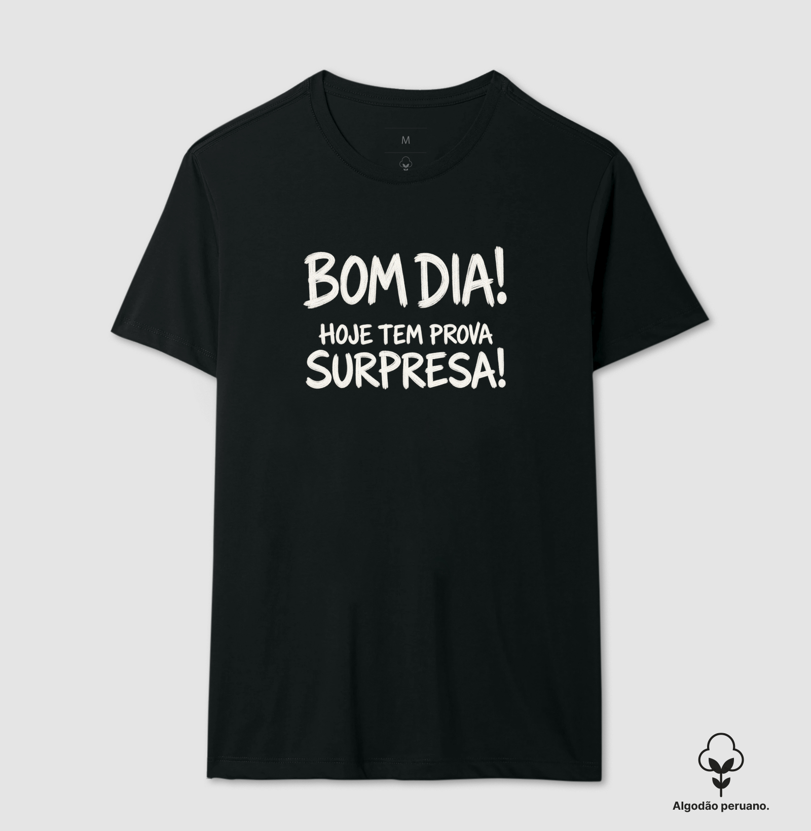 Bom dia! Hoje tem prova surpresa!