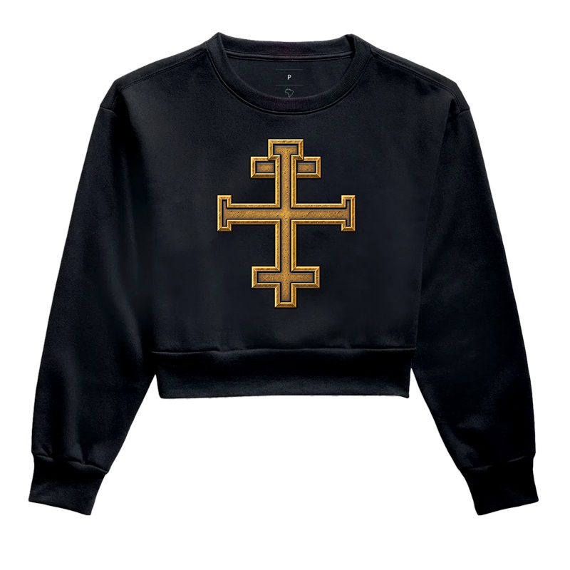 Cruz Brizantina - Cropped Moletom