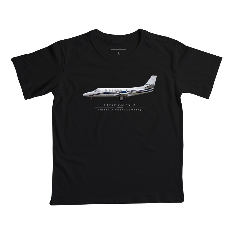Cessna Citation 550B | Profile - Camiseta Infantil