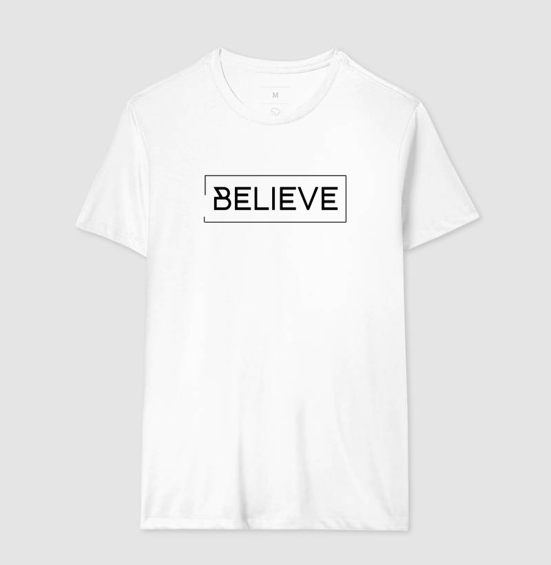 BELIEVE - Estampa Preta