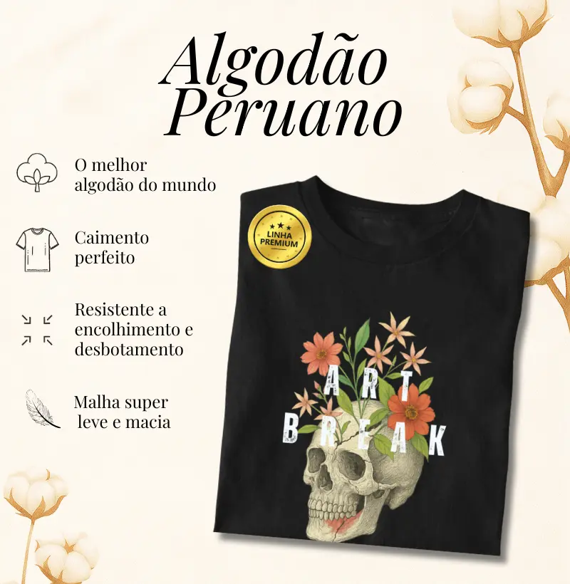 Algodão Peruano -Art Break