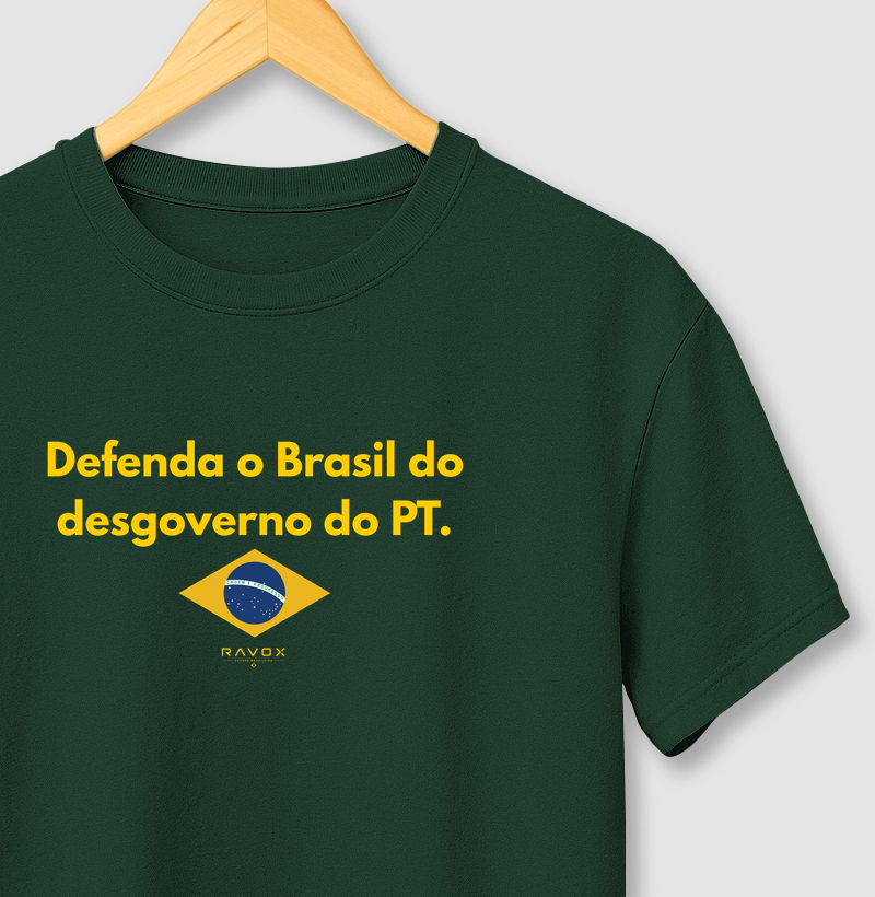 Defenda o Brasil do Desgoverno do PT.