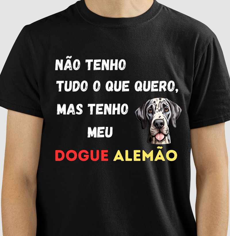 Tenho meu Dogue Alemão