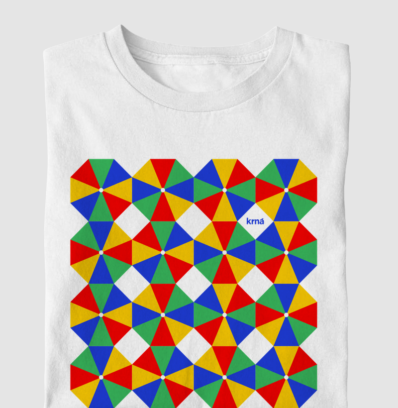 Camiseta Frevo - Sombrinhas Coloridas