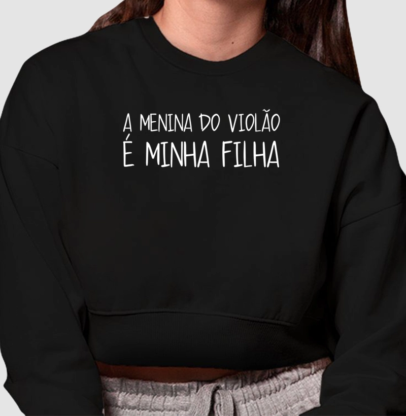 A menina do violão é minha filha