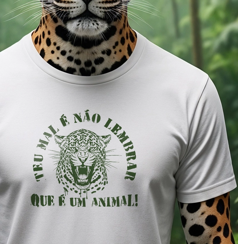 Teu mal é não lembrar que é um animal