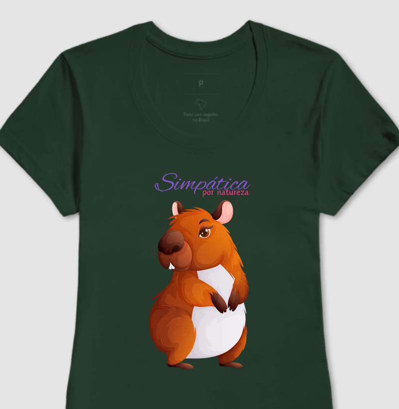 Capivara Simpática por Natureza