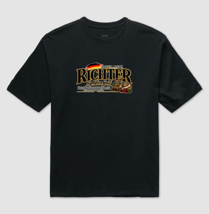 Richter - Camiseta Oversized