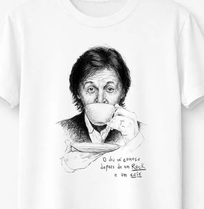 O dia só começa depois de um rock e um café